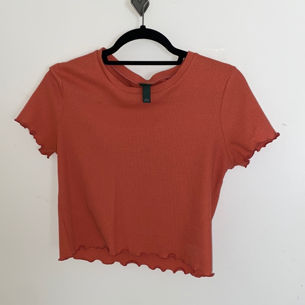 Pink crop top